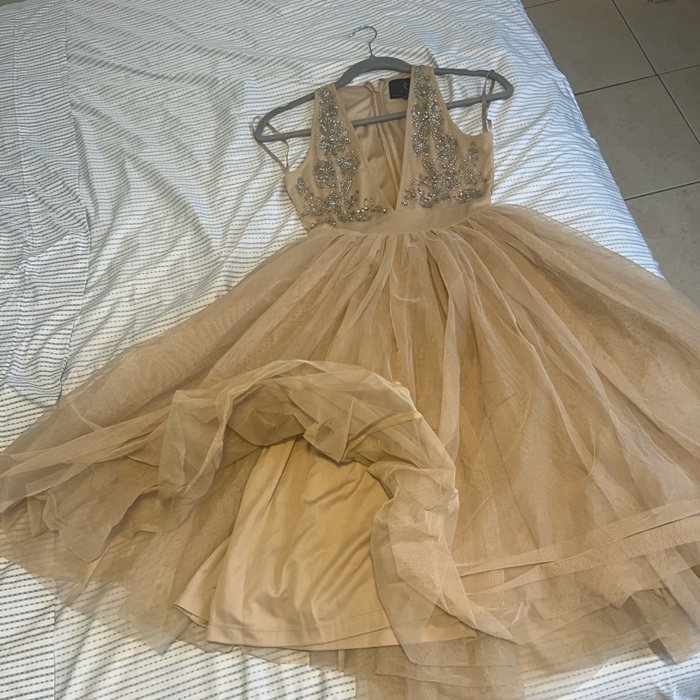 Vintage Rare London Limited Edition Dress with Embellishments